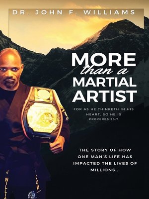 cover image of More Than a Martial Artist